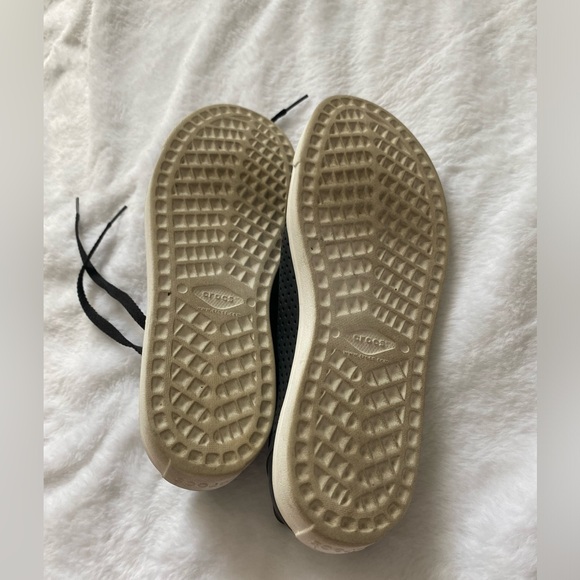 Black Croc Sneakers - Picture 4 of 6